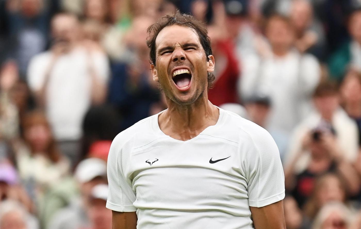 Nadal ganó en Wimbledon y sigue en competición. EFE Nadal ganó en Wimbledon y sigue en competición. EFE