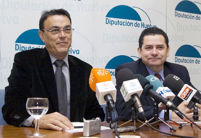 Ignacio Caraballo y José Prieto, ayer en rueda de prensa. VH Ignacio Caraballo y José Prieto, ayer en rueda de prensa. VH