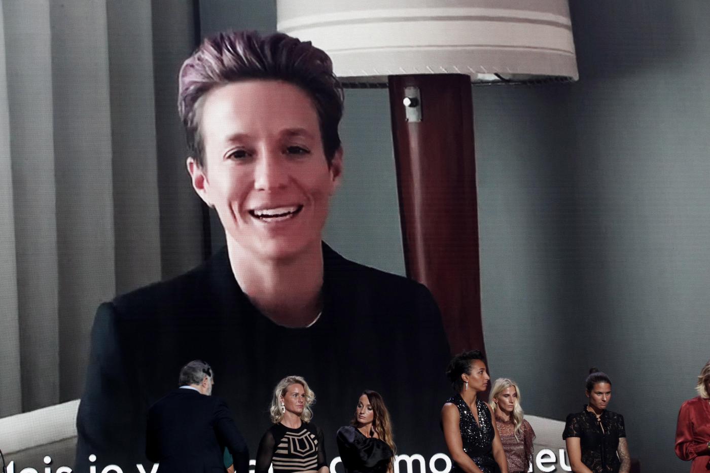 Megan Rapinoe. EFE Megan Rapinoe. EFE