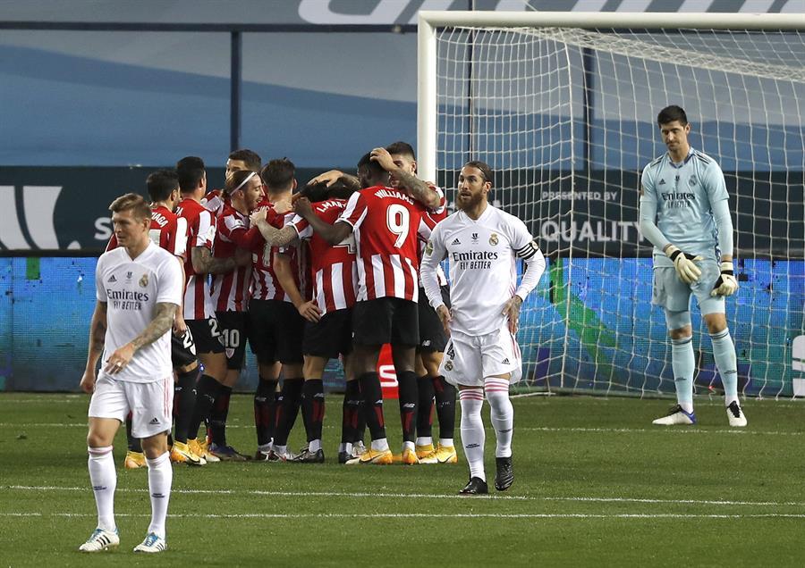 Ganó el Athletic. EFE Ganó el Athletic. EFE