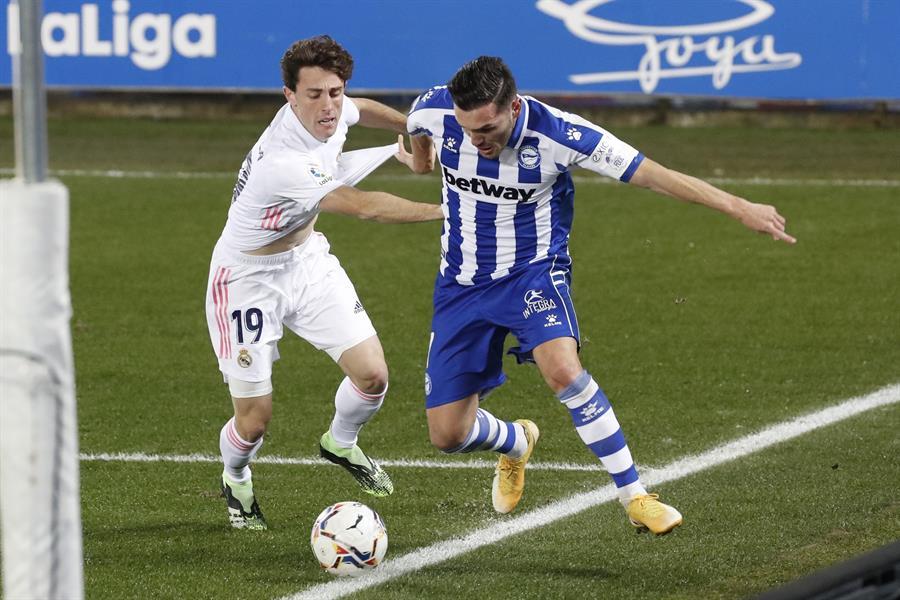 Alavés-Real Madrid. EFE Alavés-Real Madrid. EFE