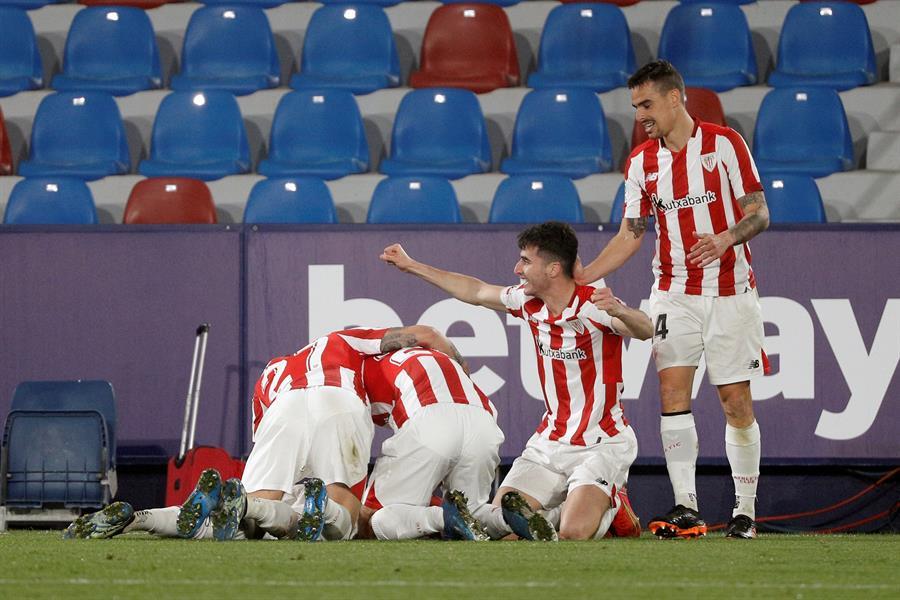 Gol del Athletic. EFE Gol del Athletic. EFE