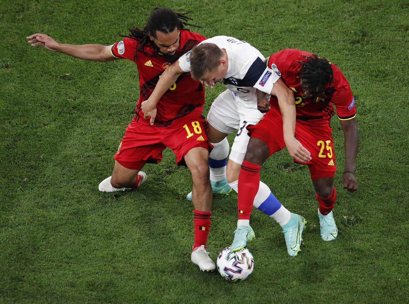 Bélgica-Finlandia. EFE Bélgica-Finlandia. EFE