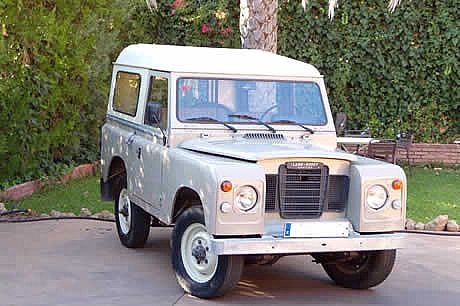Un Land Rover Santana. Información Un Land Rover Santana. Información