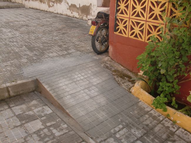 Reparación de la rampa. Información