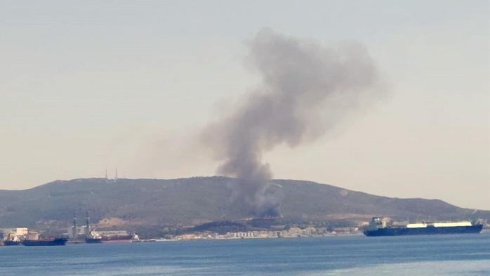 El incendio de Sierra Carbonera. A. V.