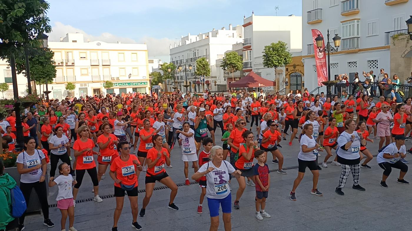 El pasado domingo se celebró la 12ª edición de la Carrera de la Mujer de Chiclana, evento organizado por las delegaciones municipales de Mujer y Deportes Cedida