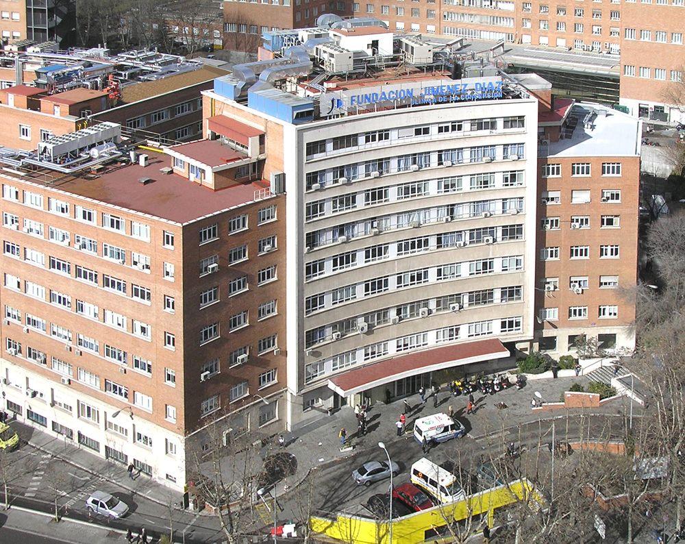 Fachada de la Fundación Jiménez Díaz. - 