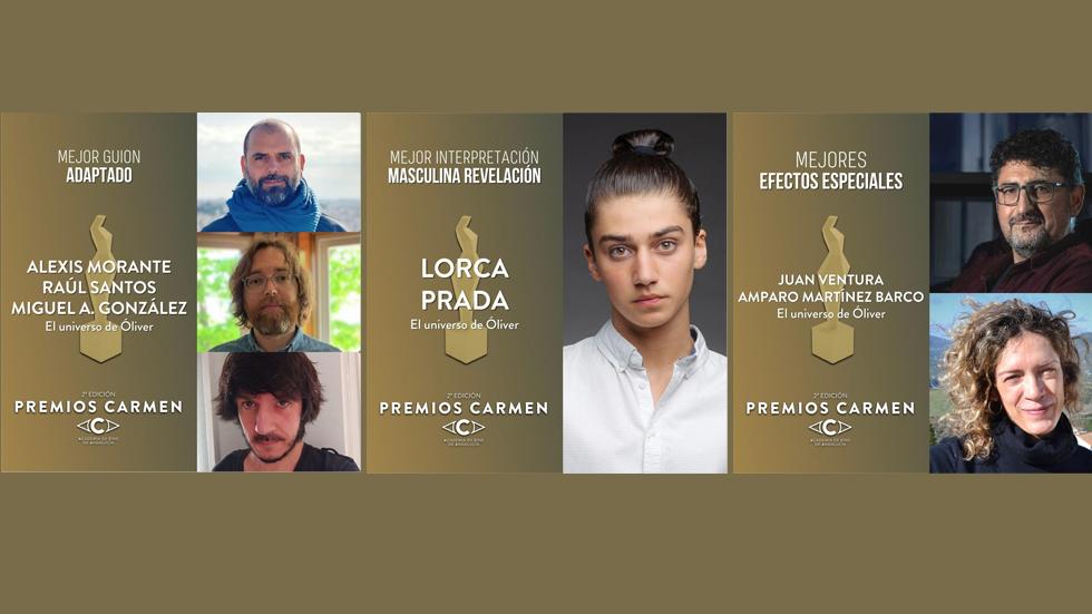 Los premios cosechados por El universo de Óliver. Academia del Cine de Andalucía