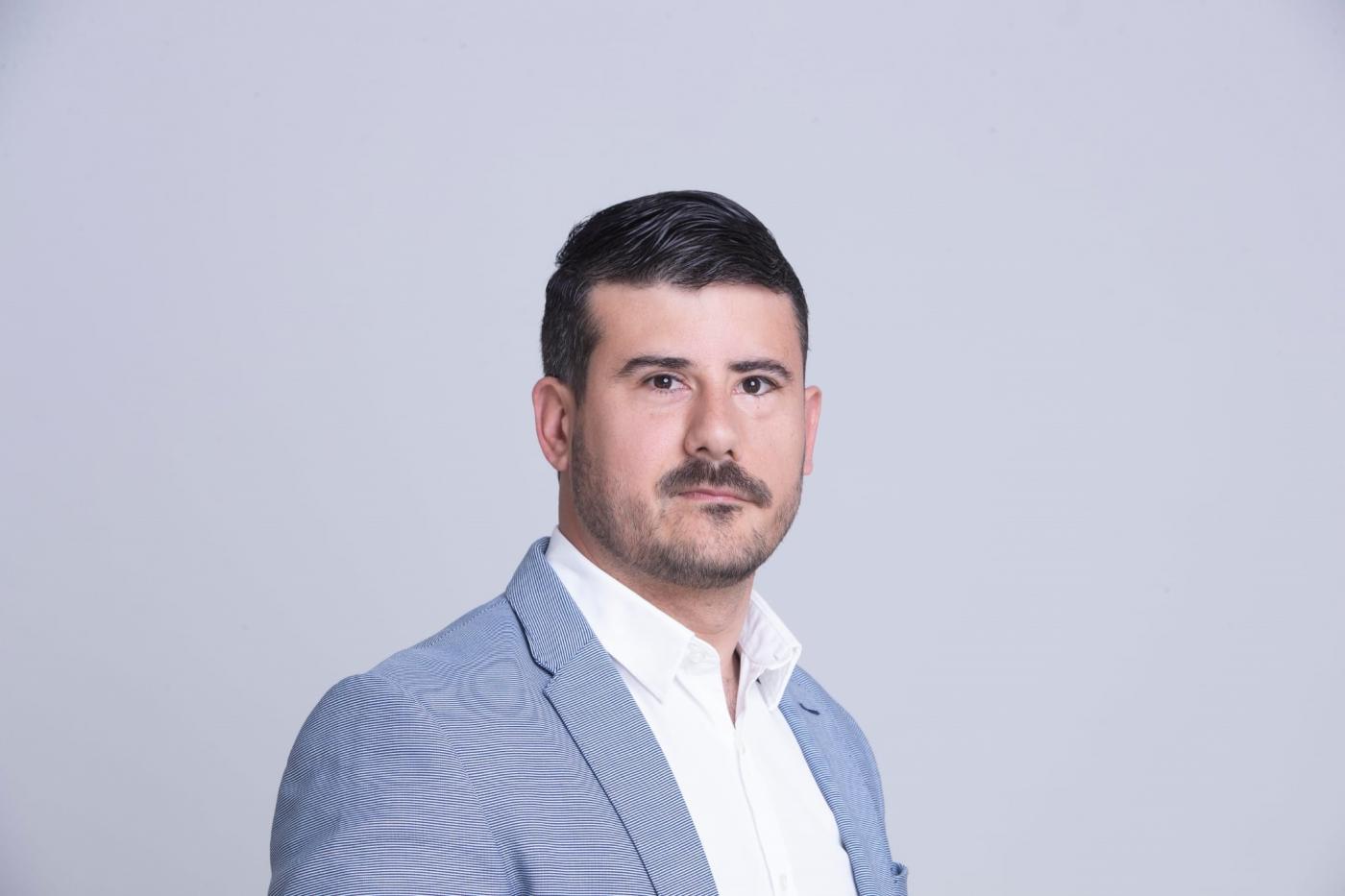 Javier Rodríguez, candidato del PSOE a la Alcaldía de Barbate. 