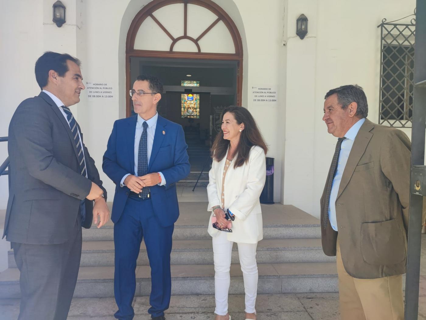 Imagen de la visita. A.I.