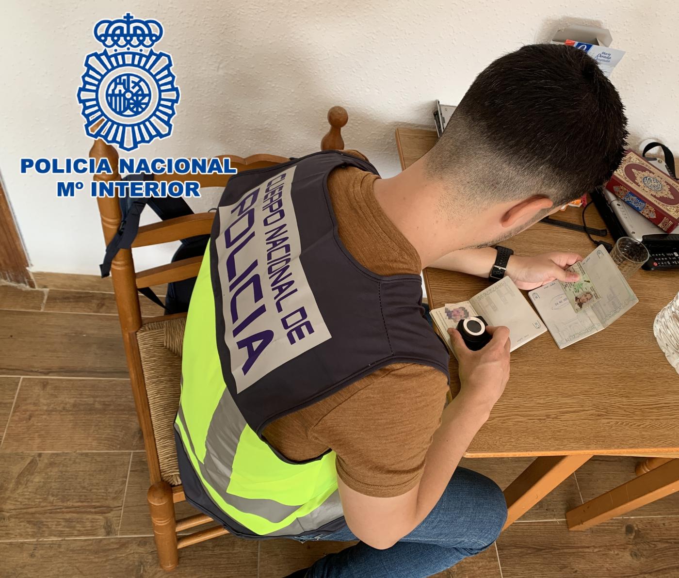 Intervención policial. CNP