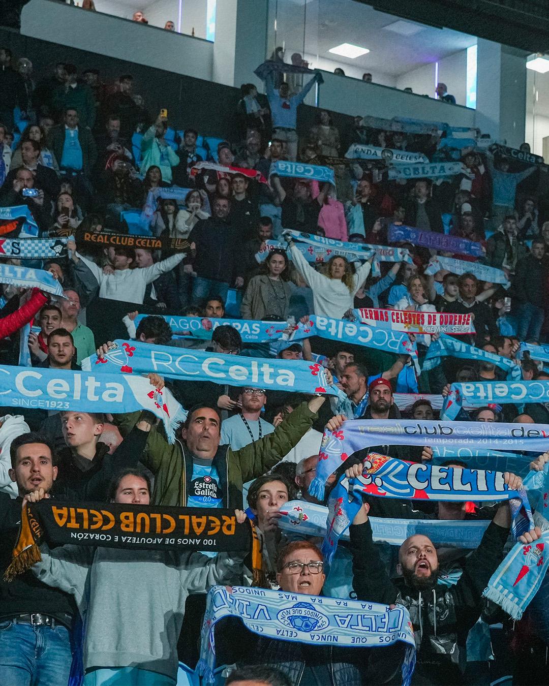 Afición del Celta. @RCCelta