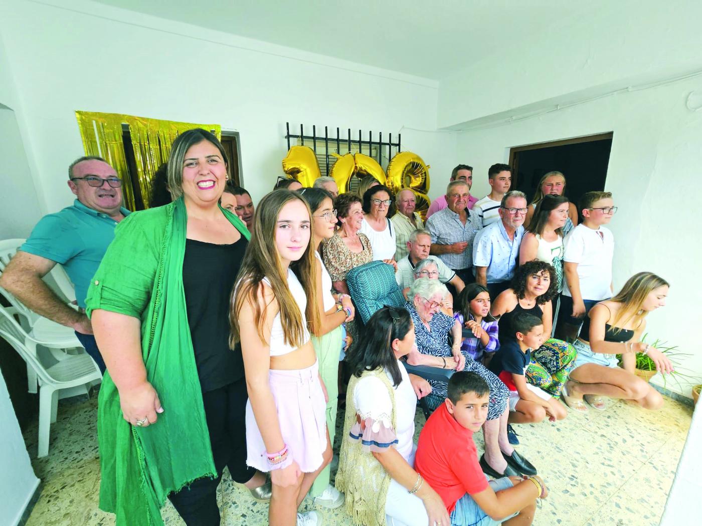 catalina Rodríguez Aguilar, la vecina más longeva de Conil. A.C.