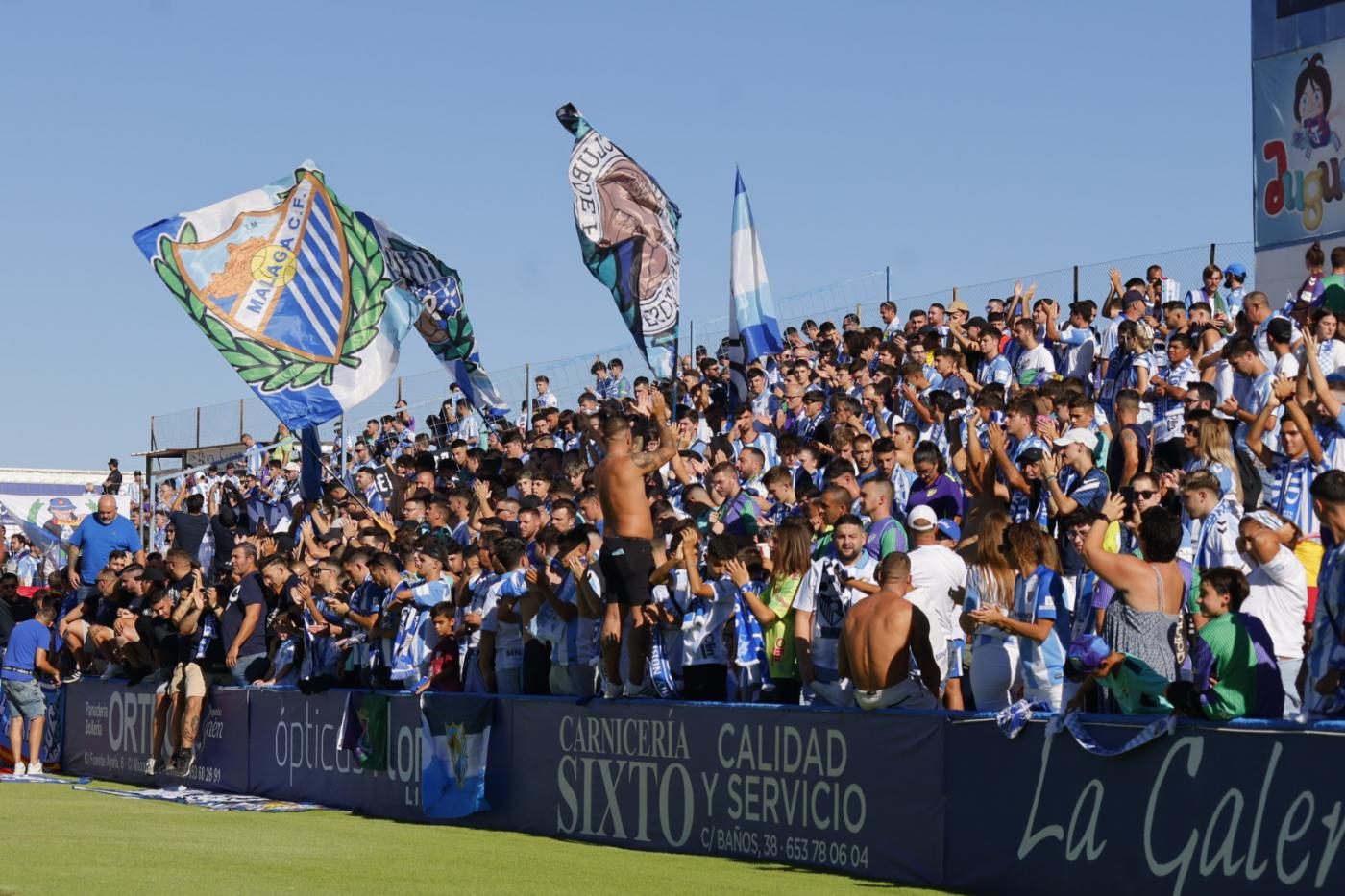 Afición del Málaga. A.I.