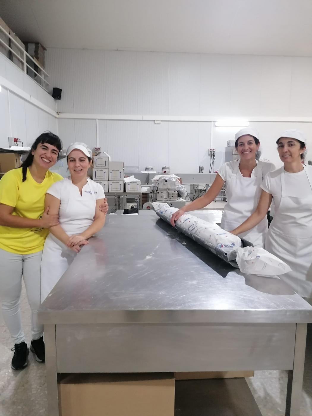 Un alfajor de 25 kilos. A.J. C.