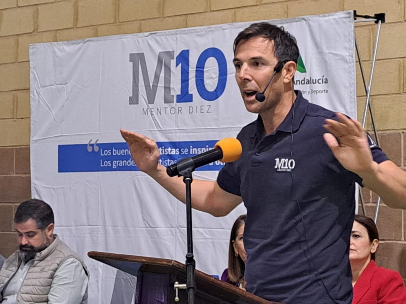 Programa Mentor 10 en Cartaya con Carlos Marchena Junta