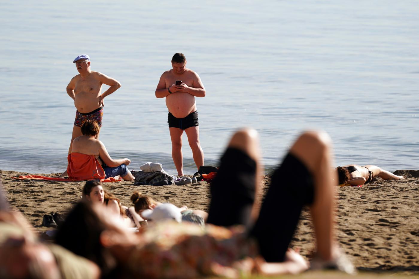 Temperatura que anima a ir a la playa. - Álex Zea/Europa Press