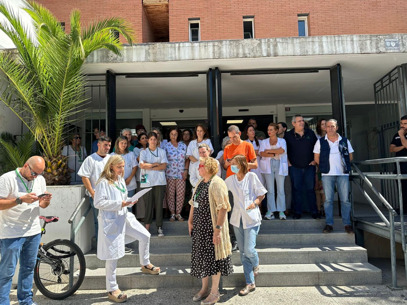 Acceso al centro de salud de San Benito - 7 TV
