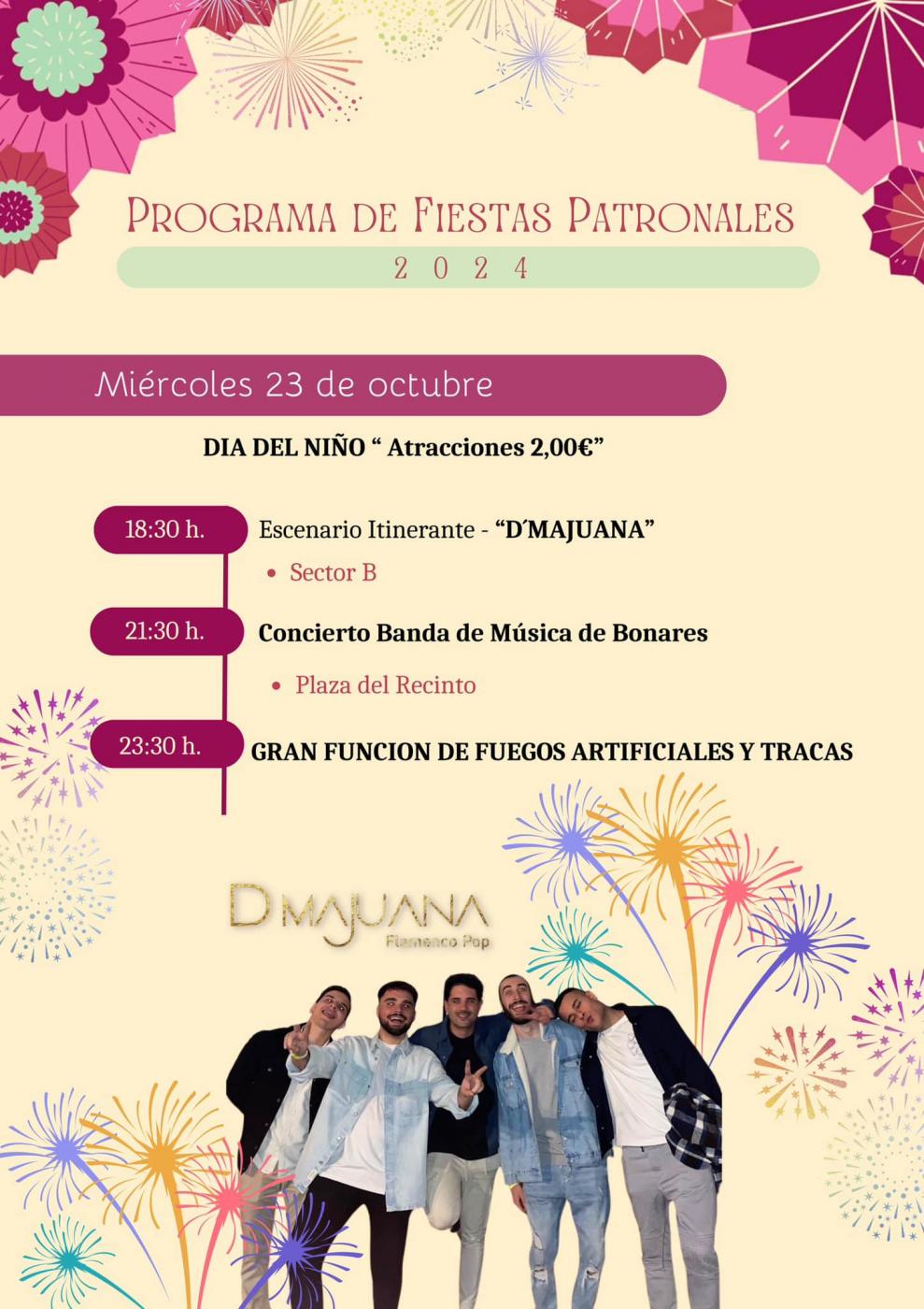 Fiestas Patronales de Bonares 2024 A.B.
