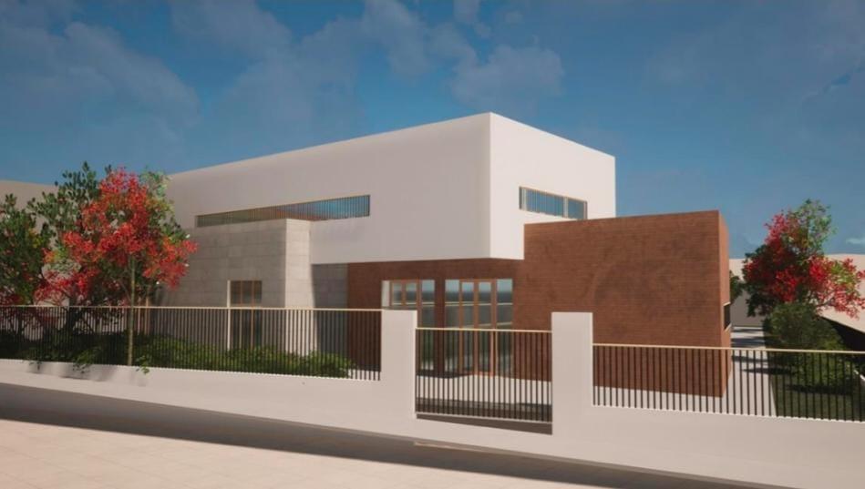 Avanzan las obras del edificio multifuncional de Bormujos