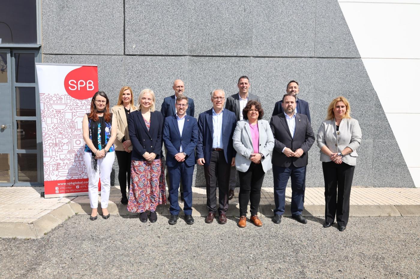 VISITA DE FRANCISCO TOSCANO. SUBDELEGACIÓN