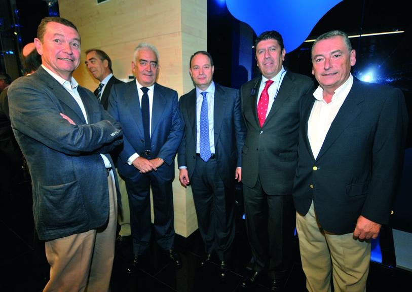 Antonio Ayuso, Rafael Aguilar, Jose Luis Carrascosa, Manuel Vilches e Ignacio Ayuso Lavado
