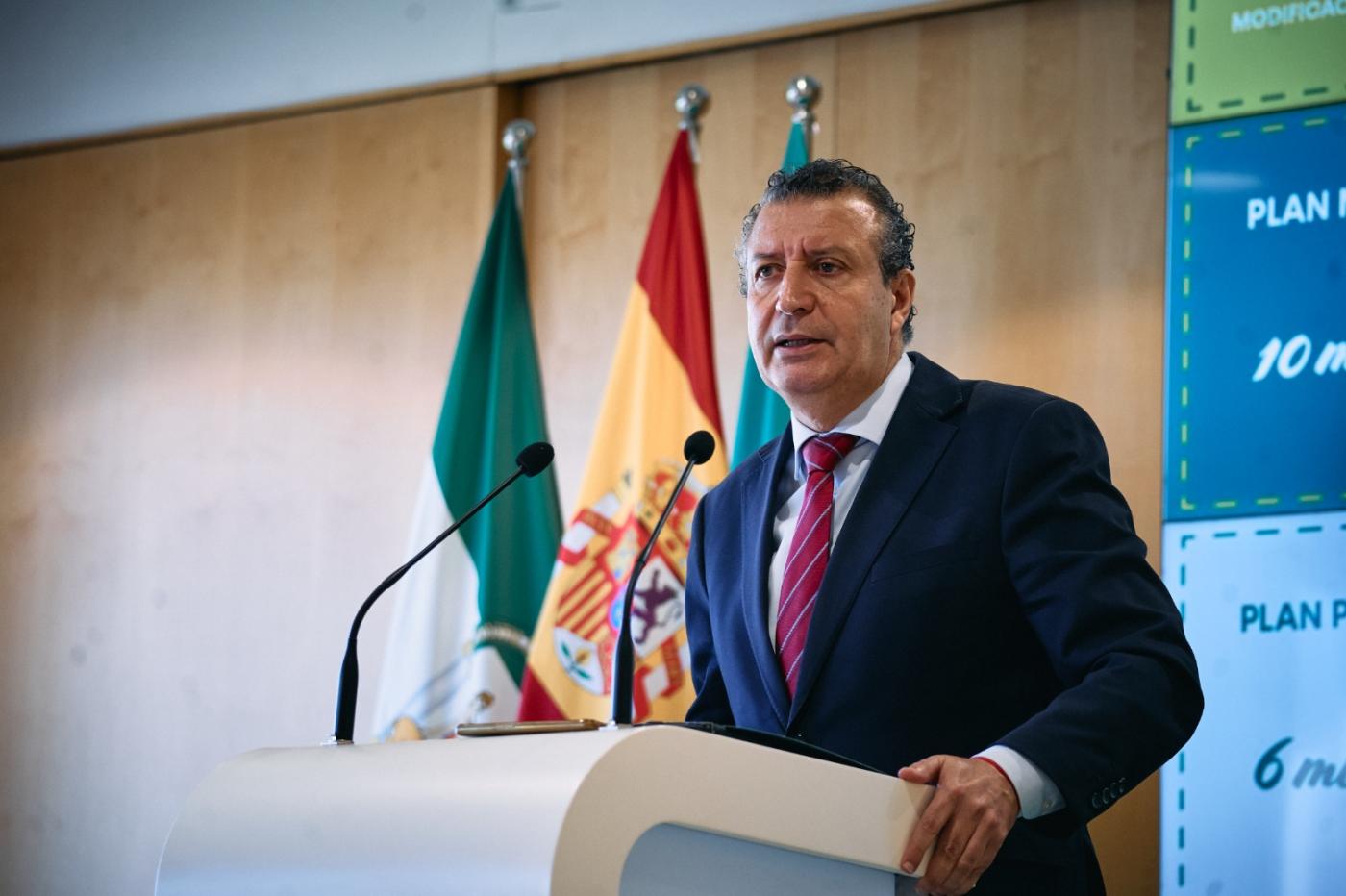 Javier Fernández, presidente Diputación de Sevilla. Diputación