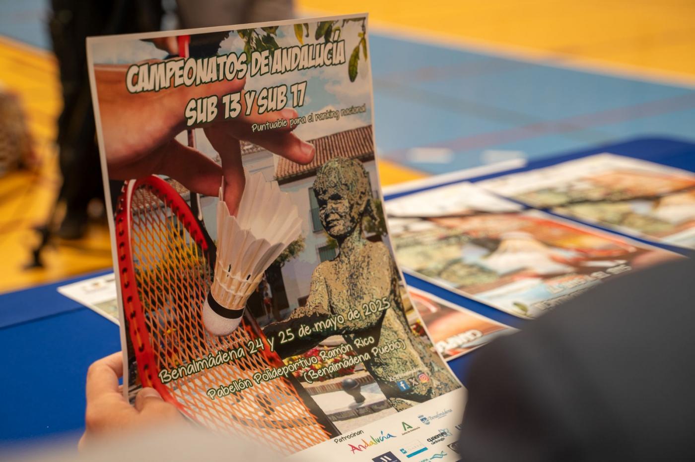 Benalmádena acoge el Campeonato de Andalucía Sub-13 y 17 de Bádminton este fin de semana