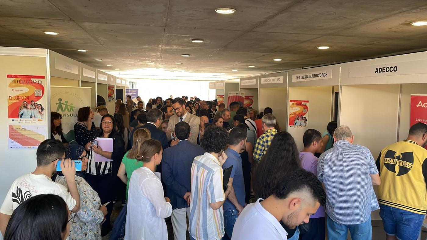 Foto de archivo de una edición pasada de la Feria del Empleo - A.I.