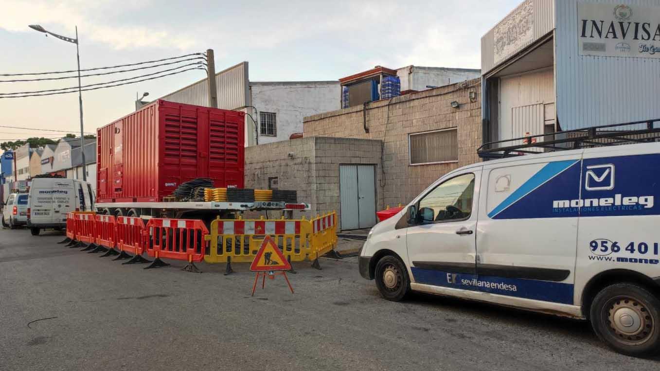 La zona donde se produjo la avería el domingo. - CPF