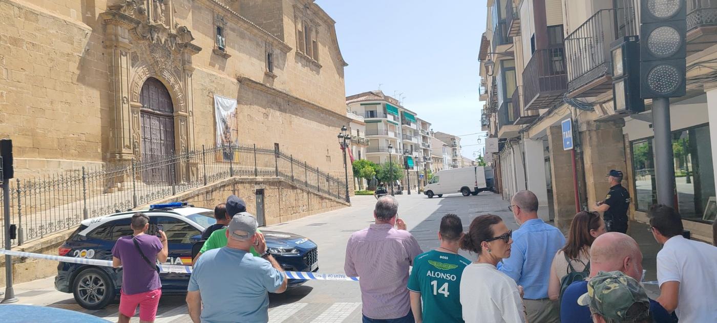El dispositivo desplegado en Úbeda.  - Ayuntamiento de Úbeda