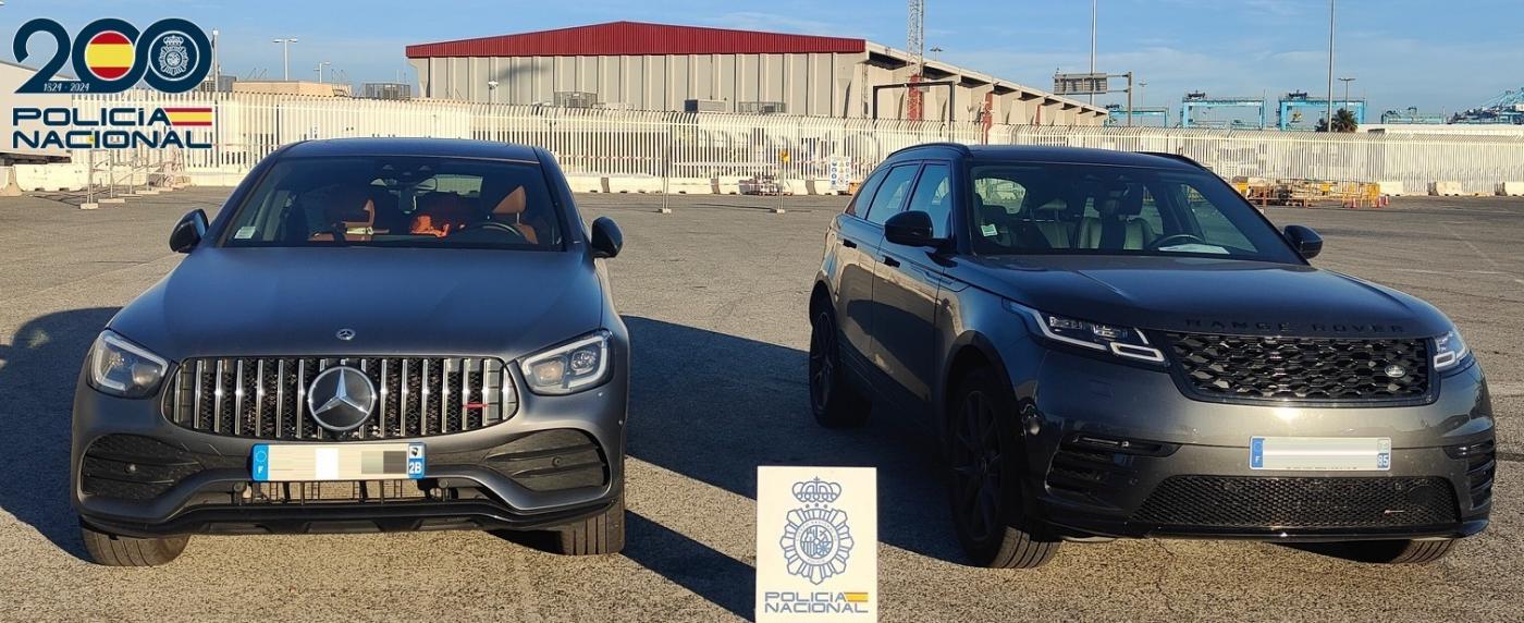 13 vehículos robados, recuperados en el puerto de Algeciras entre abril y mayo
