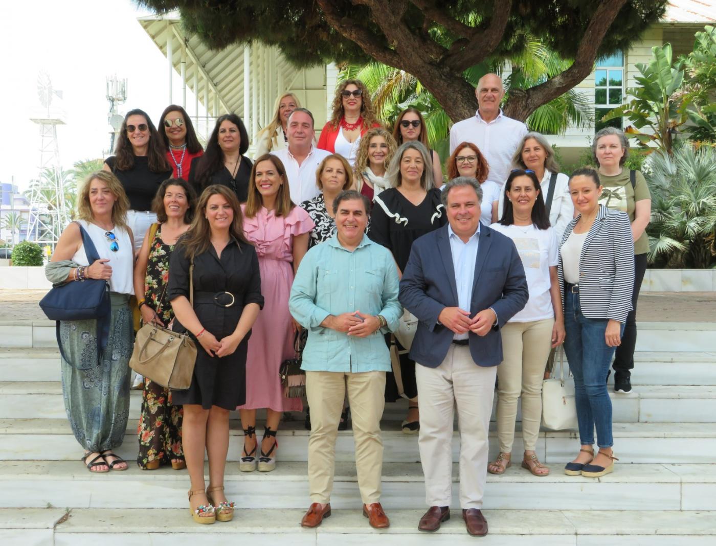 Quince personas mayores de 45 años, en el programa de formación 'Caracola' de Punta Umbría
