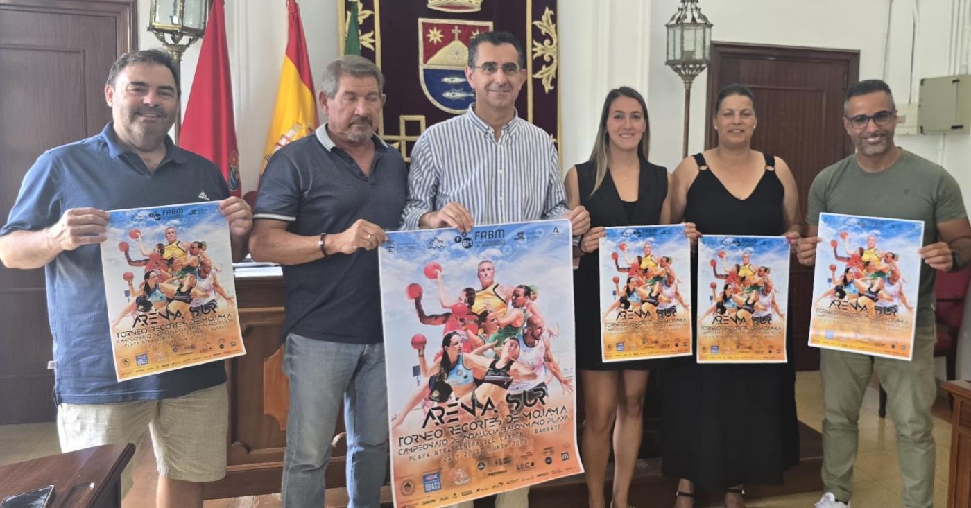 Ciento diez equipos participan en el Torneo de Balonmano Playa ‘Recortes de Mojama’ 