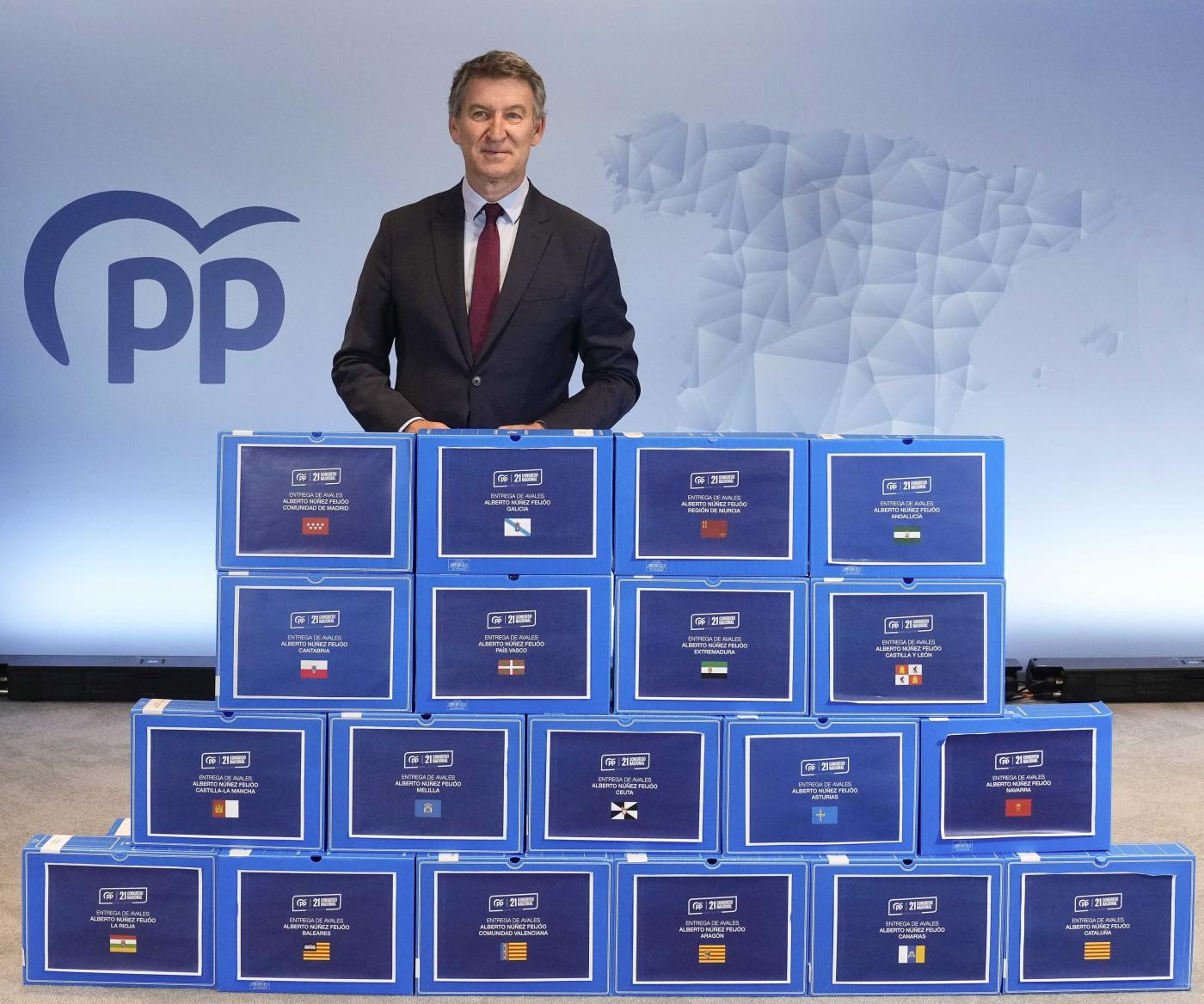 Fotos Pte Pp Alberto Núñez Feijóo Presentación Avales. - PP