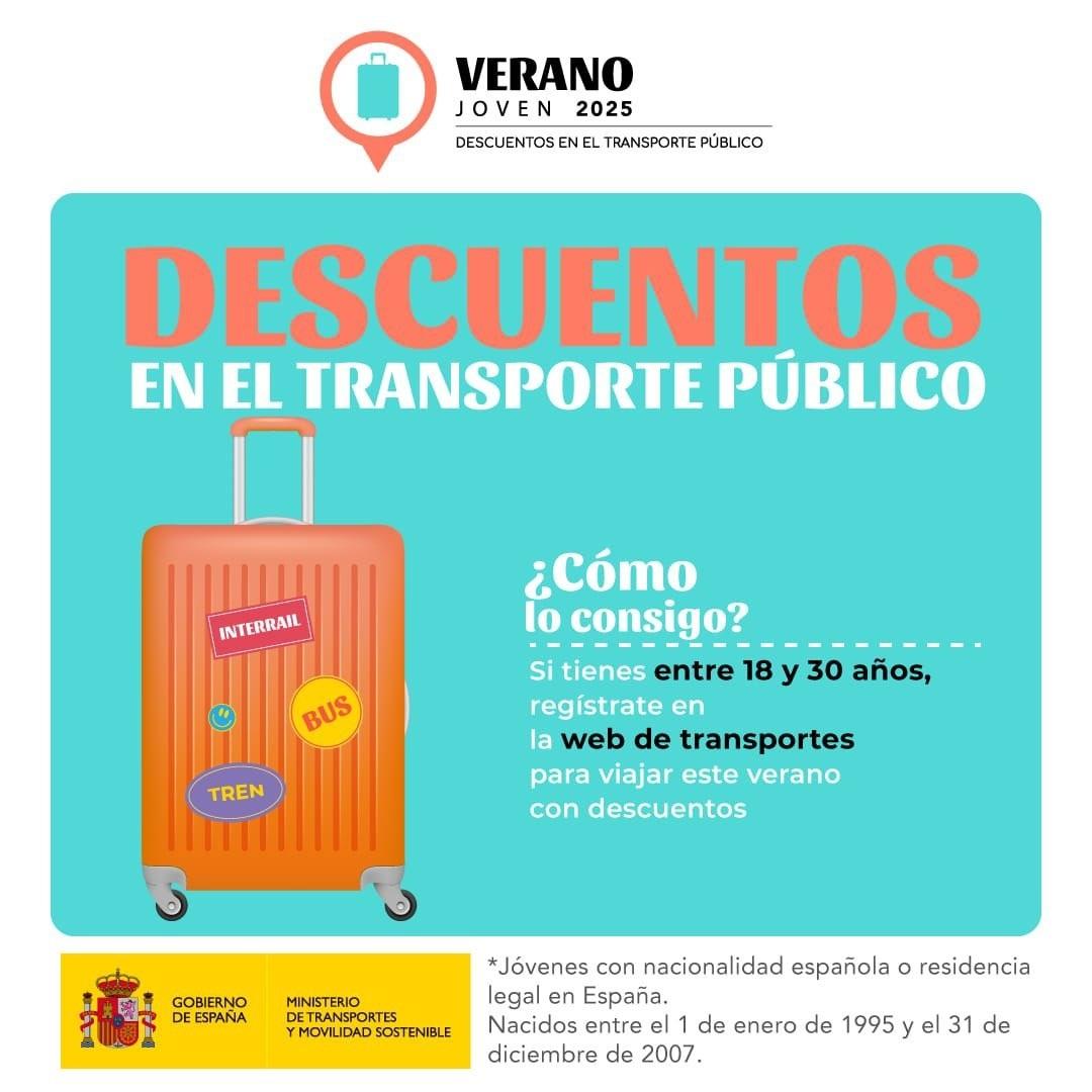 El Gobierno abre mañana las inscripciones para los descuentos del Verano Joven