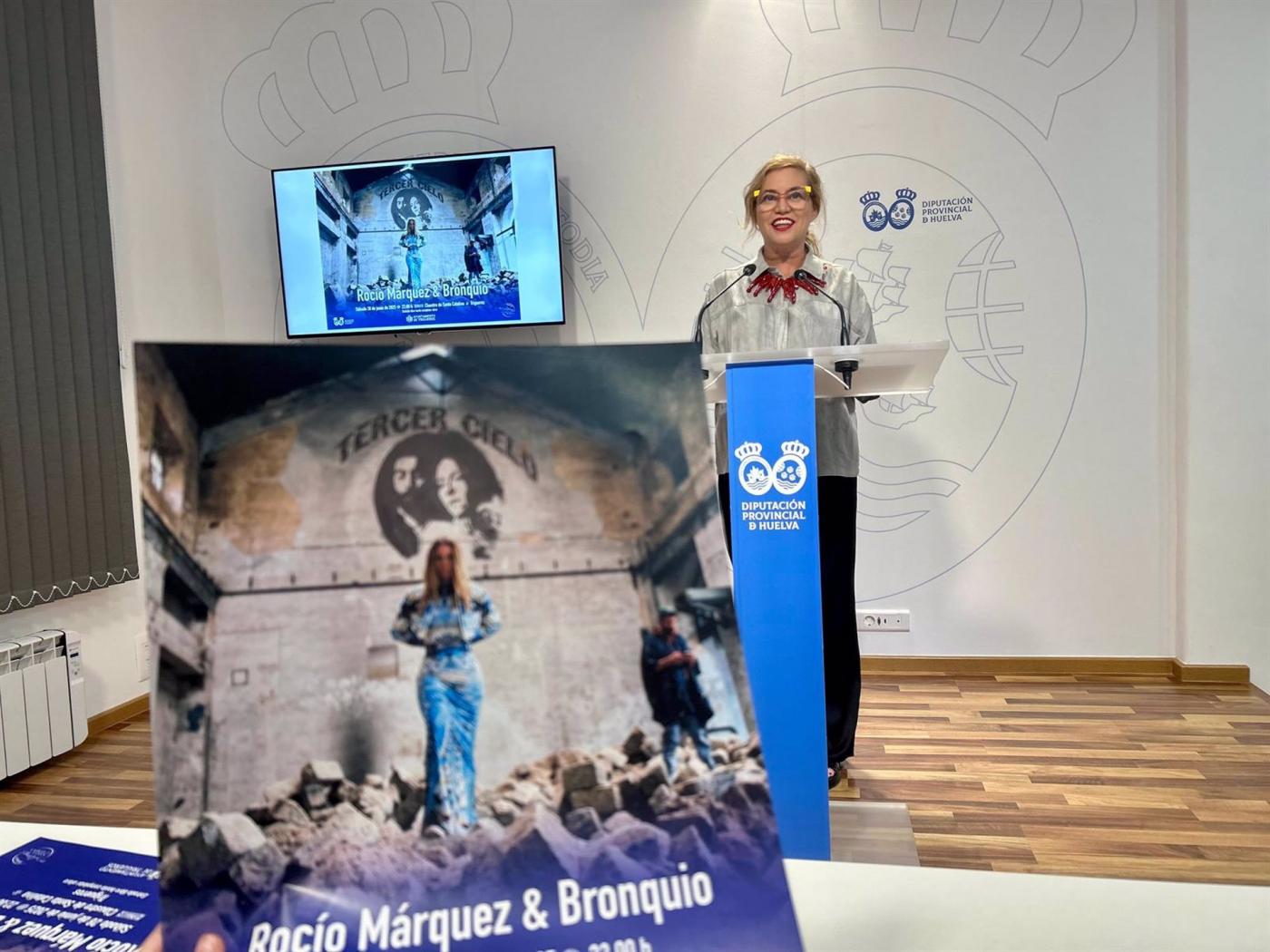 Presentación espectáculo 'Tercer Cielo', de Rocío Márquez y Bronquio - D.P.