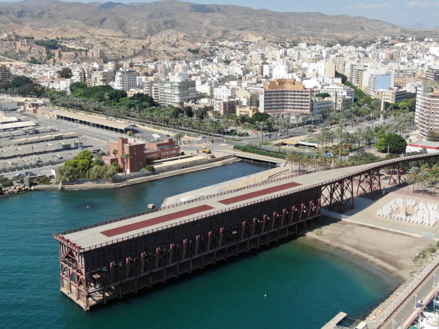 El Cable Inglés volverá a estar en obras para acometer parte de su tercera fase