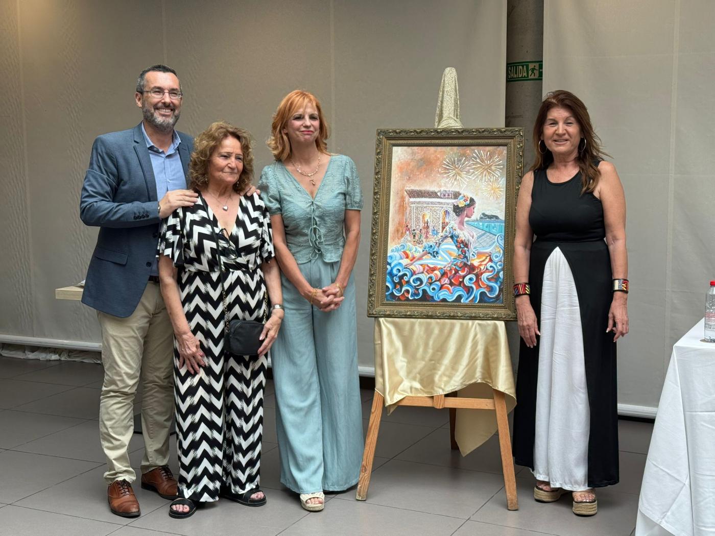 Imagen de la presentación del cartel de la Feria de La Línea - A.I.