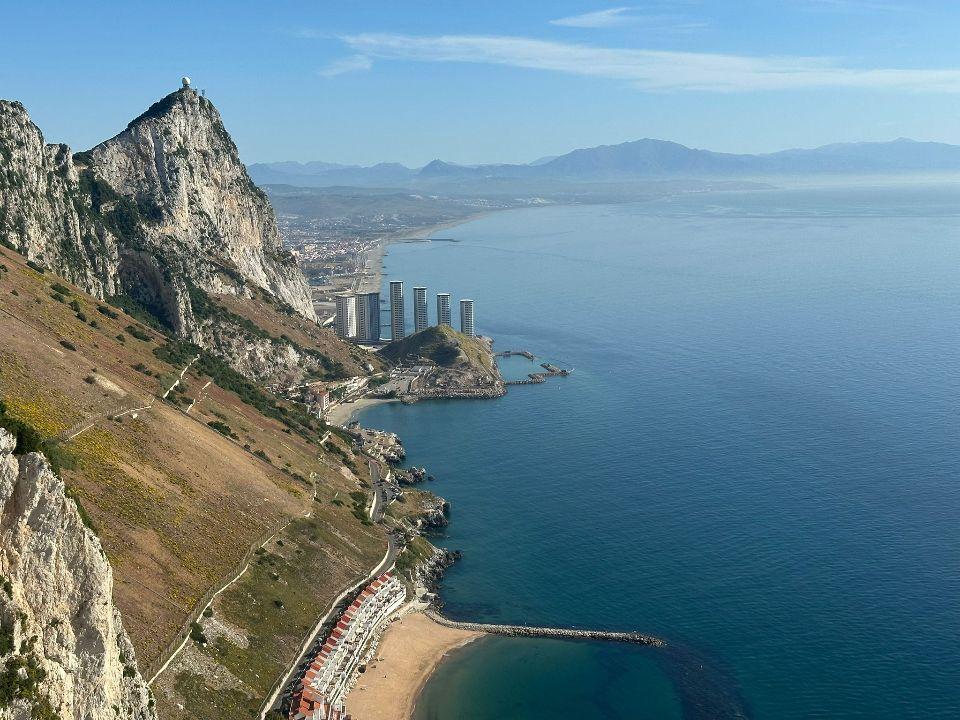 Zona donde Gibraltar está realizando los rellenos - V.E.E.