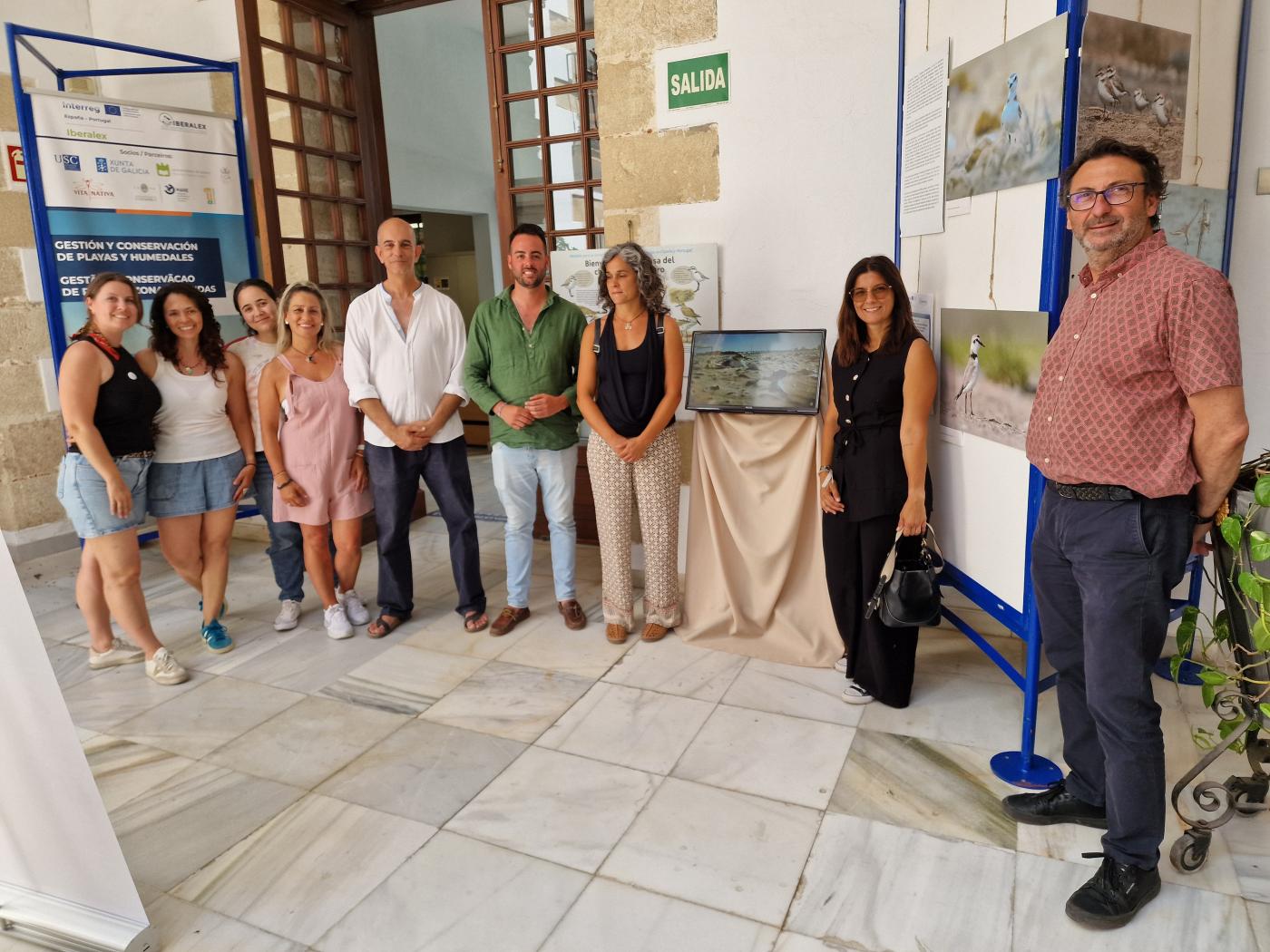 Reinoso Mendoza acoge la exposición “Patinegro, entre arena y sal”