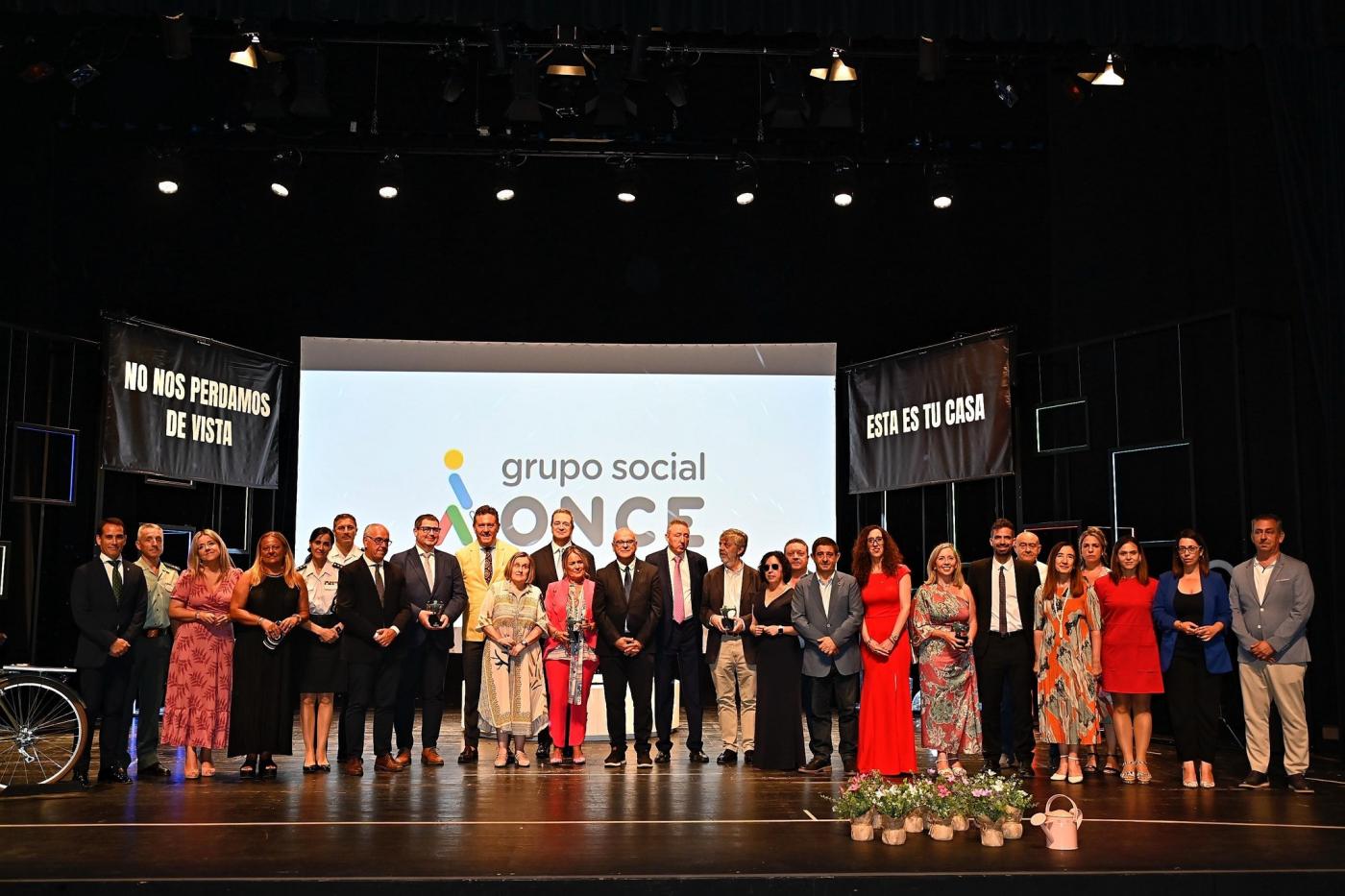 Entrega de los premios ONCE Andalucía en Jaén. - ONCE.