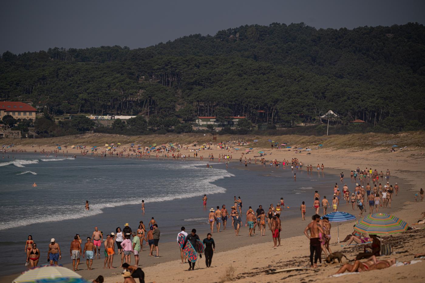Carnota registró 30 grados en una madrugada en la que muchas zonas superaron los 20 grados