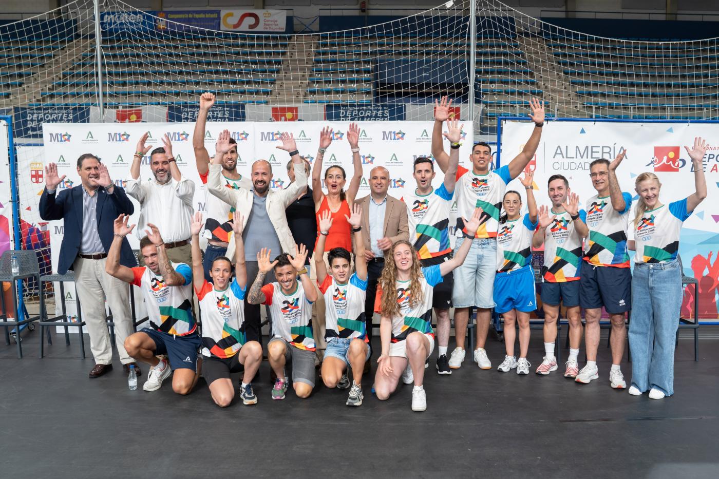 560 menores participan en eventos para conmemorar los Juegos Mediterráneos 2005