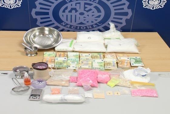 10 detenidos de un grupo criminal dedicado a la fabricación y distribución de drogas