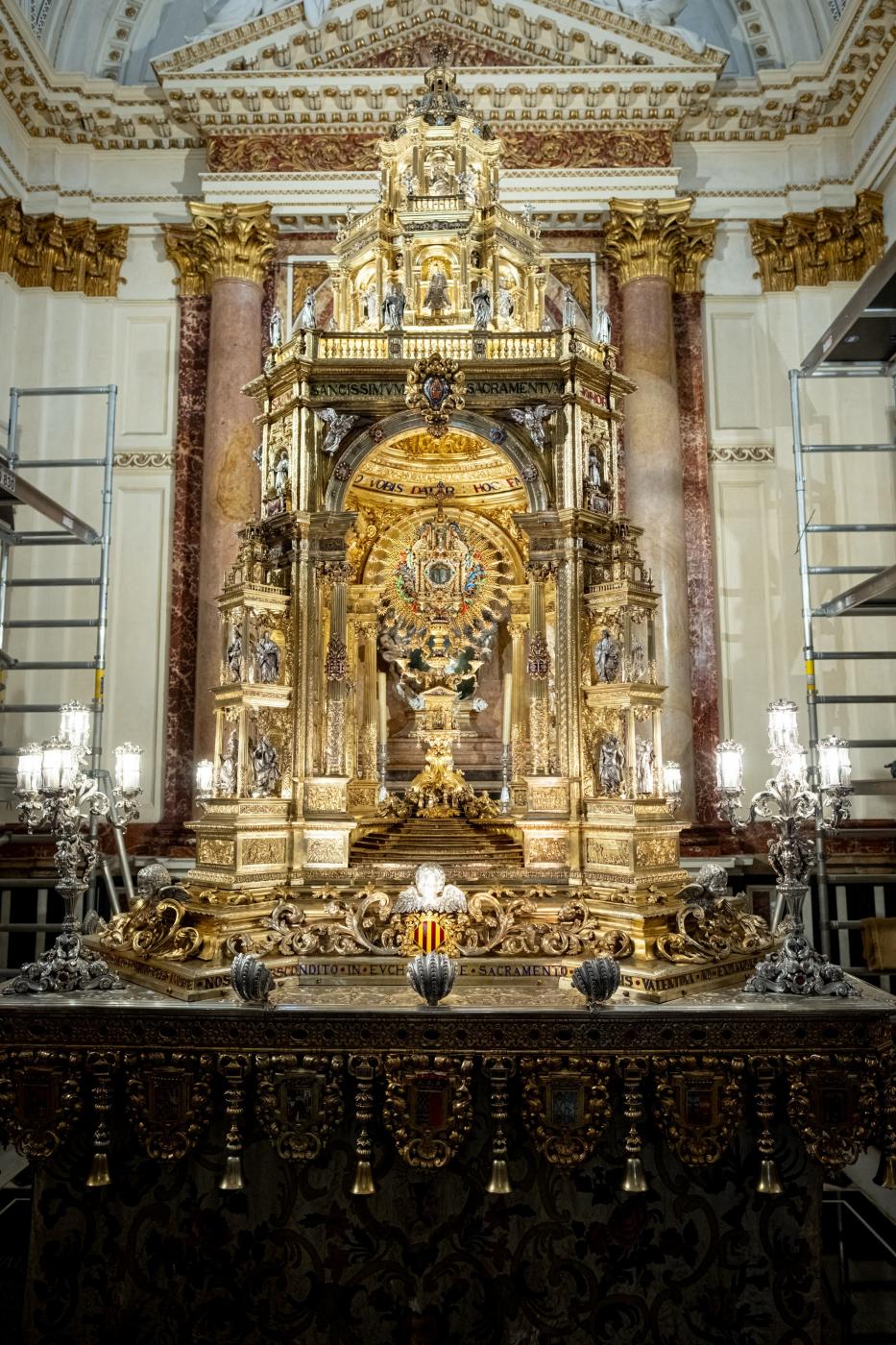 La Custodia del Corpus de la Catedral. - Europa Press.