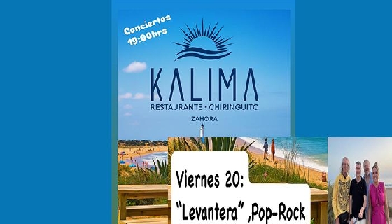 20 junio: LEVANTERA. Pop Rock 