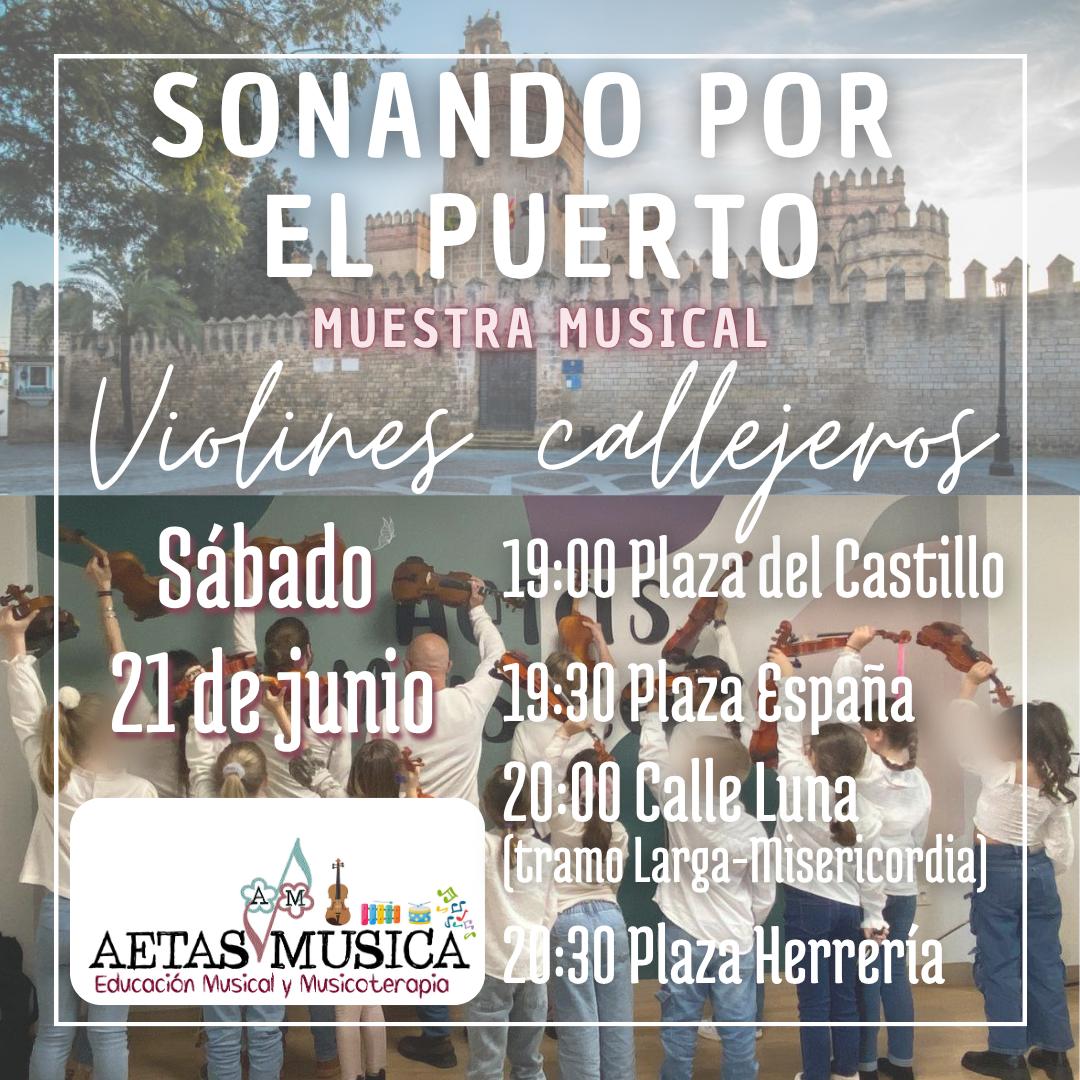 Aetas Música lleva la música a las calles 