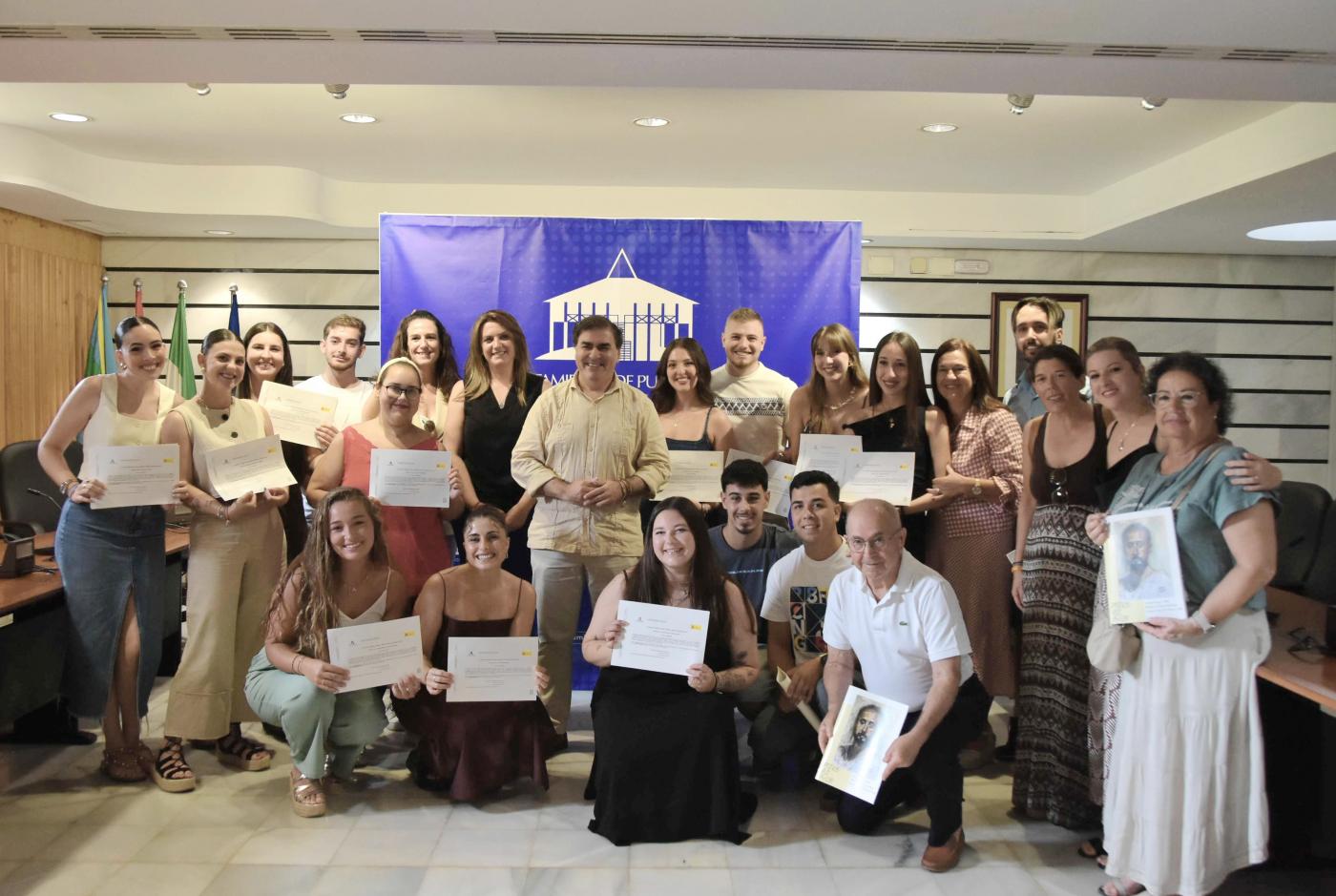 Una quincena de jóvenes concluyen en Punta su formación en promoción turística